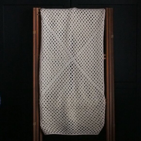 Hand Knit Lap Blanket - Picture 1 of 1